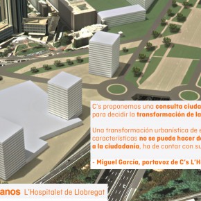 Ciutadans (C’s) L’Hospitalet reivindica una consulta ciudadana para decidir la transformación de Gran Via