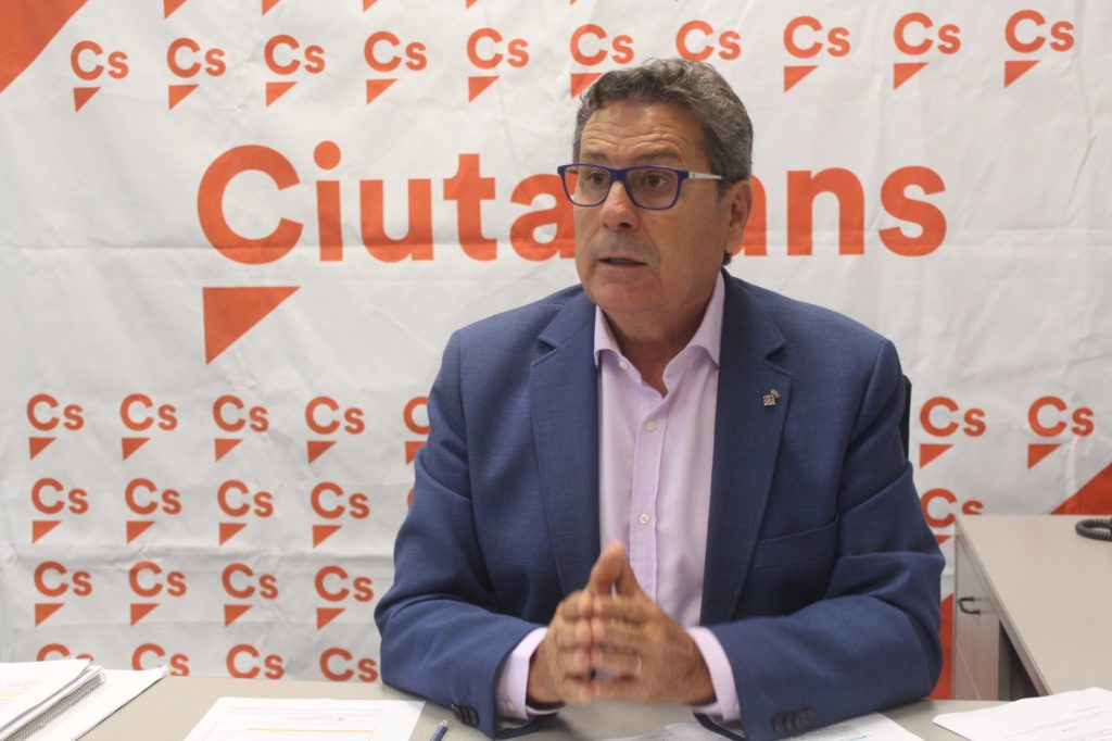 Miguel García, portavoz municipal de Ciudadanos (Cs) en l'Hospitalet de Llobregat
