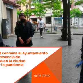 Cs l’Hospitalet conmina al Ayuntamiento a reforzar la presencia de agentes cívicos en la ciudad para controlar la pandemia